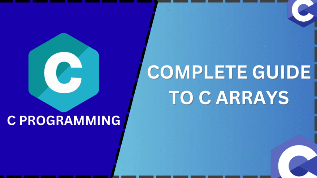 The above image shows the C_Programming Arrys demonstration